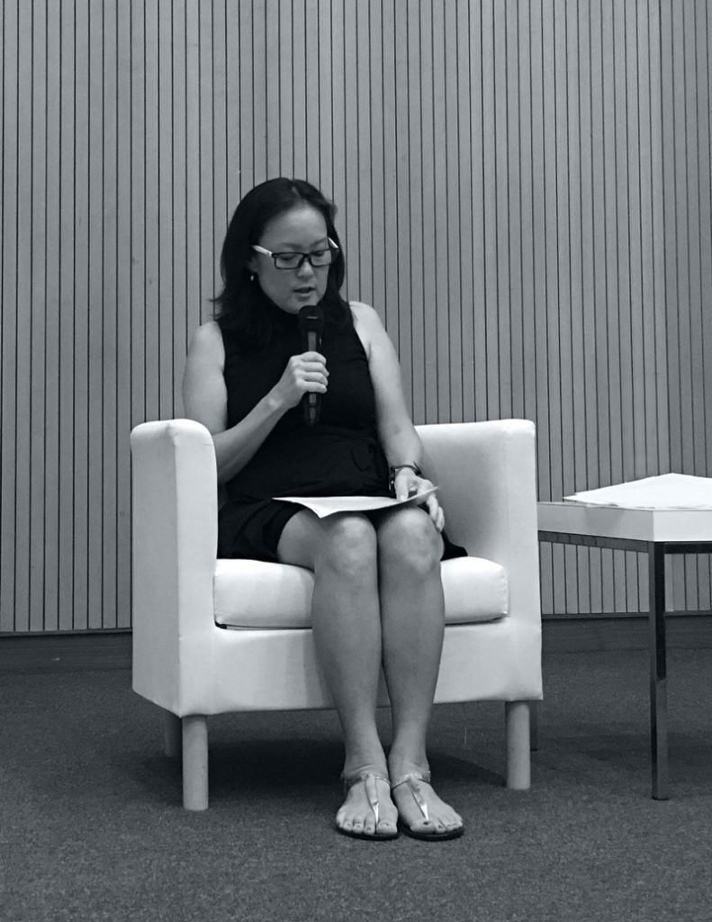 Dr. Stephanie Han speaking